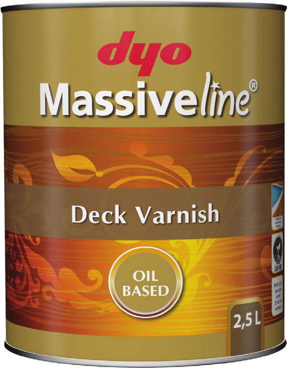 Massiveline Deck Varnish "Oil-Based"