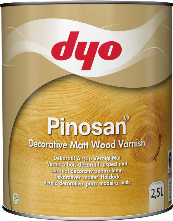 Pinosan Decorative Matt Wood Varnish